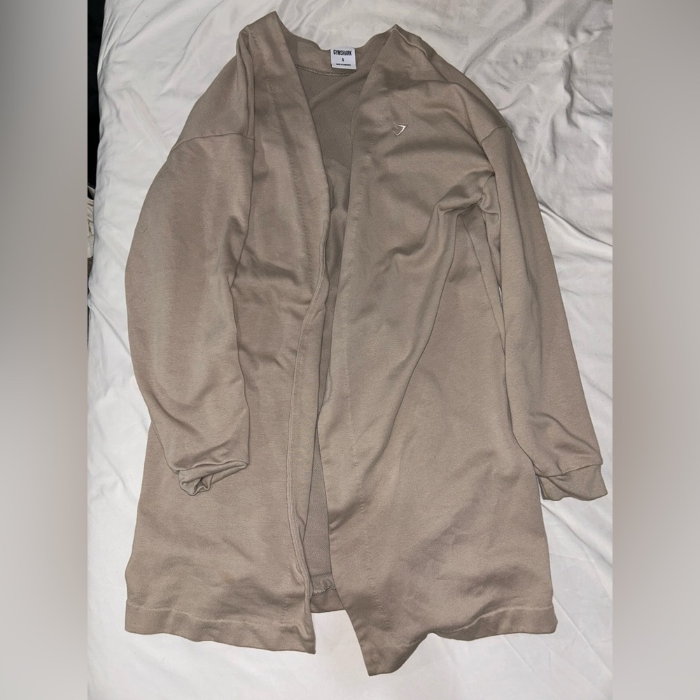 Gymshark women’s Beige Lightweight Cardigan